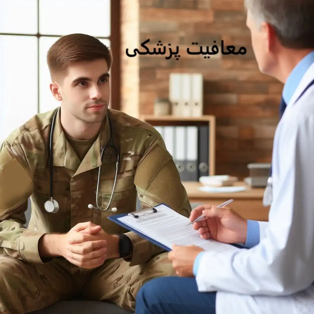 مراحل دریافت معافیت پزشکی مراحل دریافت معافیت پزشکی