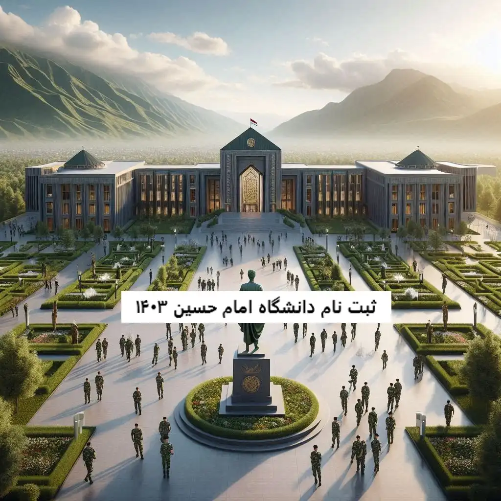 ثبت نام دانشگاه امام حسین ۱۴۰۳ ثبت نام دانشگاه امام حسین ۱۴۰۳