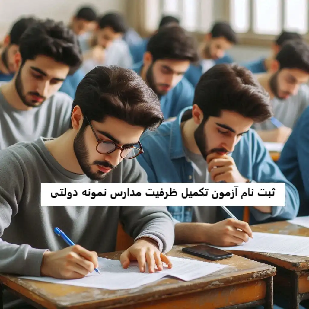 ثبت نام آزمون تکمیل ظرفیت مدارس نمونه دولتی ثبت نام آزمون تکمیل ظرفیت مدارس نمونه دولتی