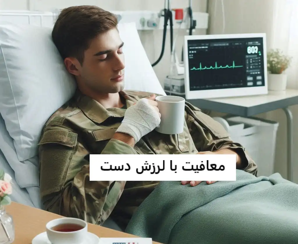 معافیت با لرزش دست معافیت با لرزش دست