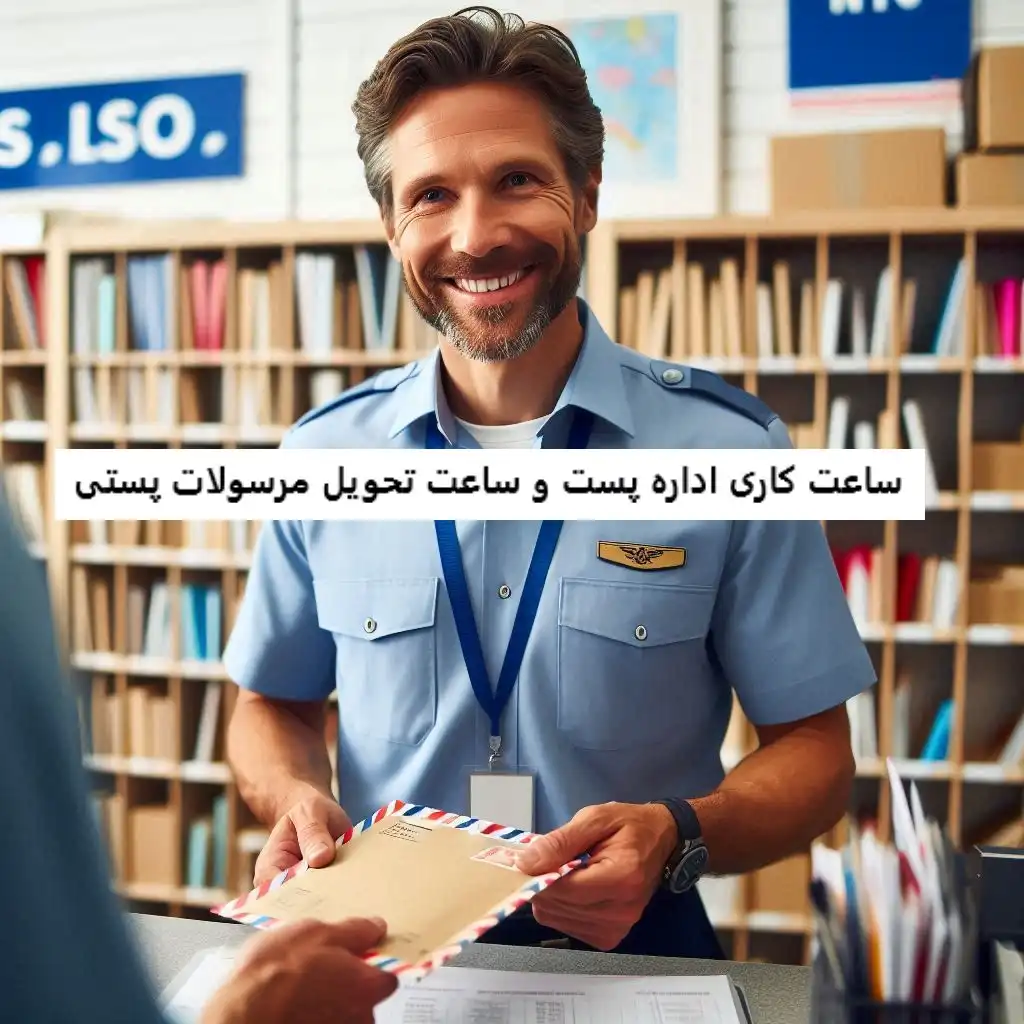 ساعت کاری اداره پست ساعت کاری اداره پست