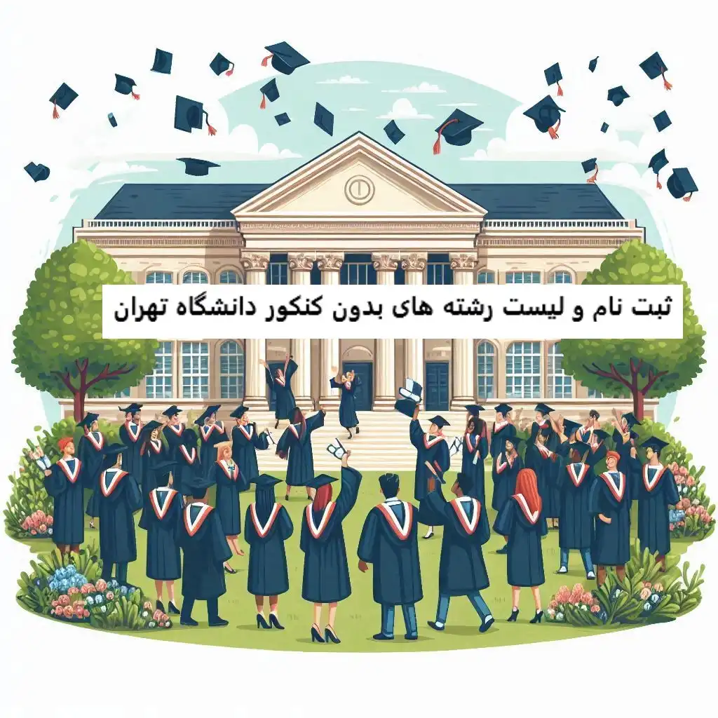 ثبت نام و لیست رشته های بدون کنکور دانشگاه تهران ثبت نام و لیست رشته های بدون کنکور دانشگاه تهران