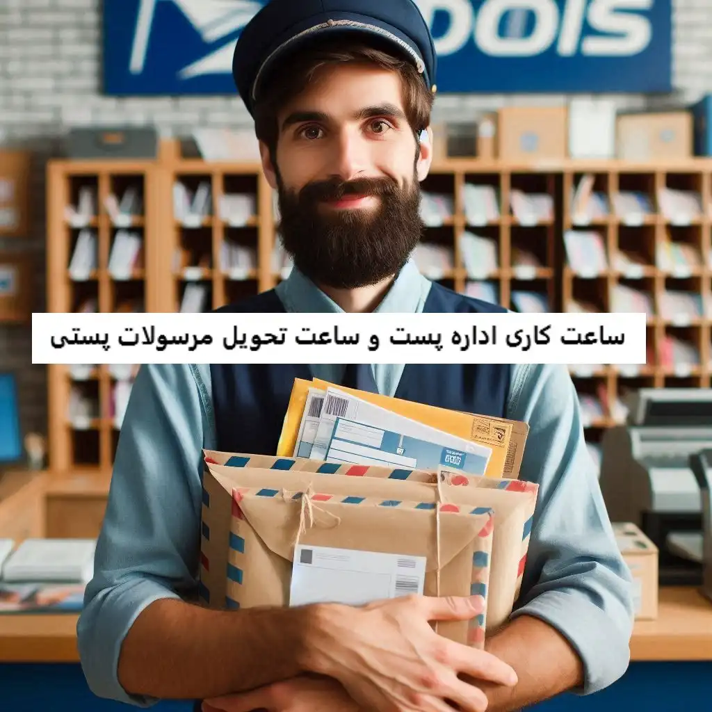 ساعت کاری اداره پست ساعت کاری اداره پست