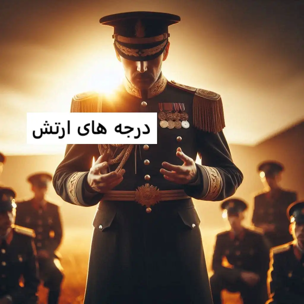 درجه های نظامی درجه های ارتش