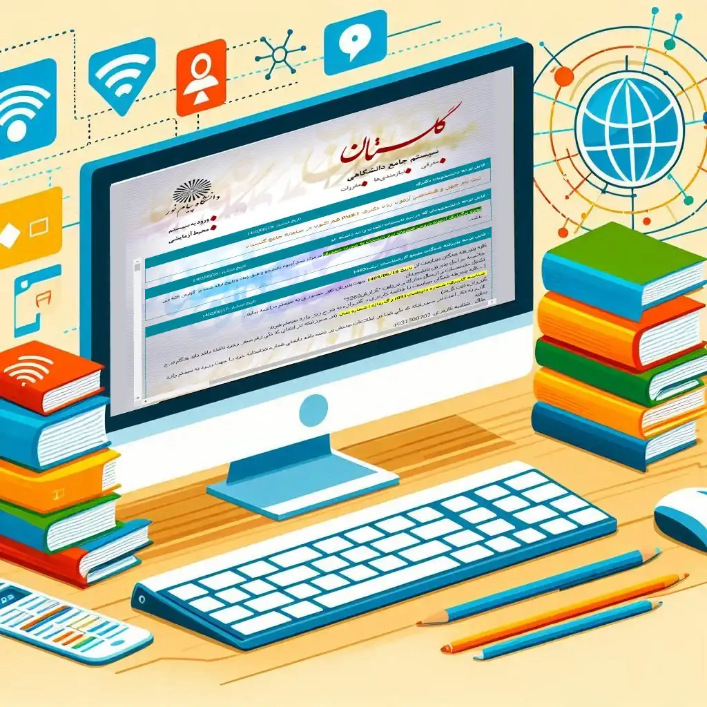سایت گلستان پیام نور سایت گلستان پیام نور