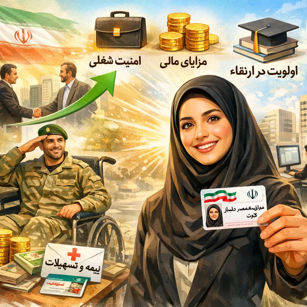 معافیت سربازی ازدواج با جانبازان بالای ۲۵ درصد ۱۴۰۵ معافیت سربازی ازدواج با جانبازان بالای ۲۵ درصد ۱۴۰۵