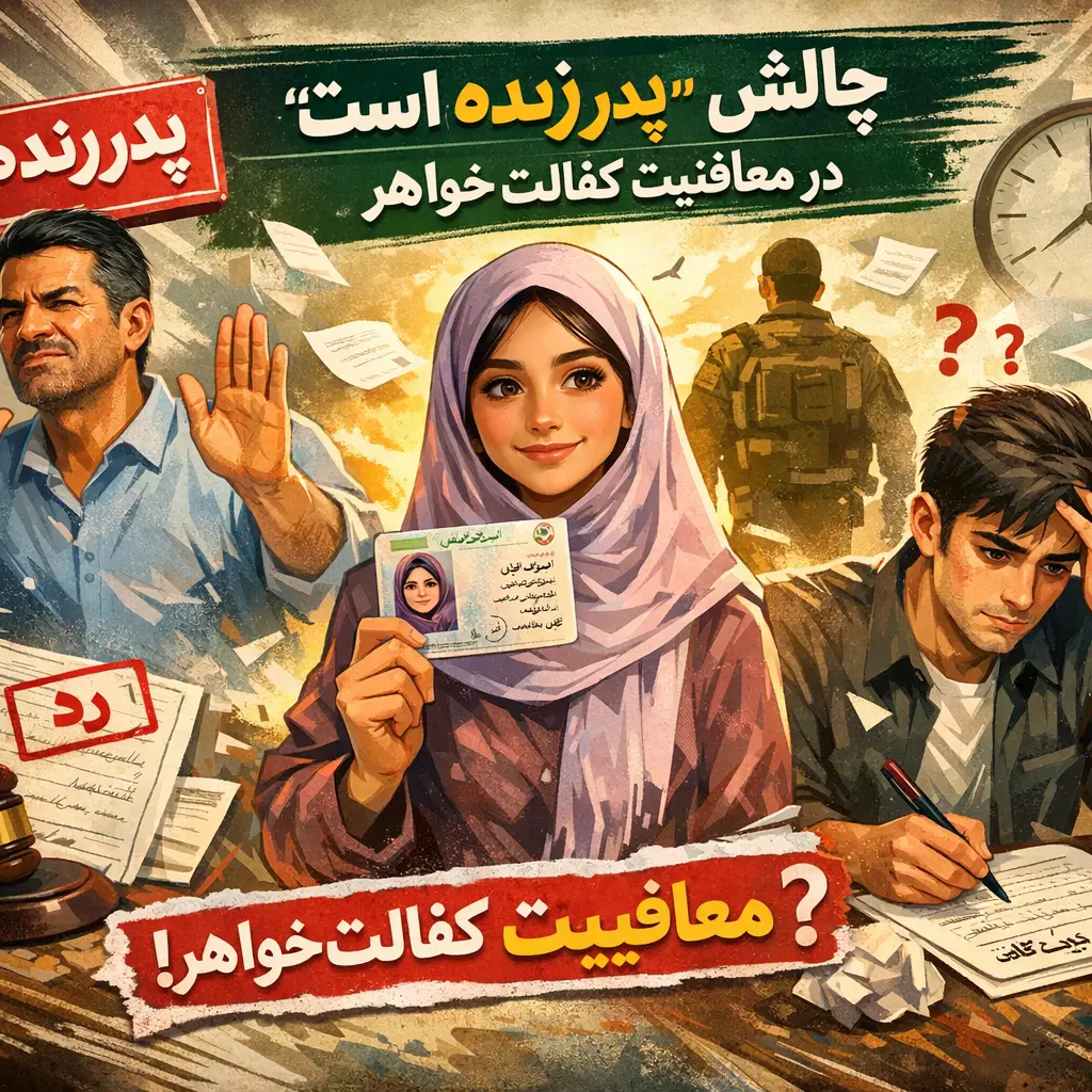 معافیت کفالت خواهر معلول ۱۴۰۵ معافیت کفالت خواهر معلول ۱۴۰۵
