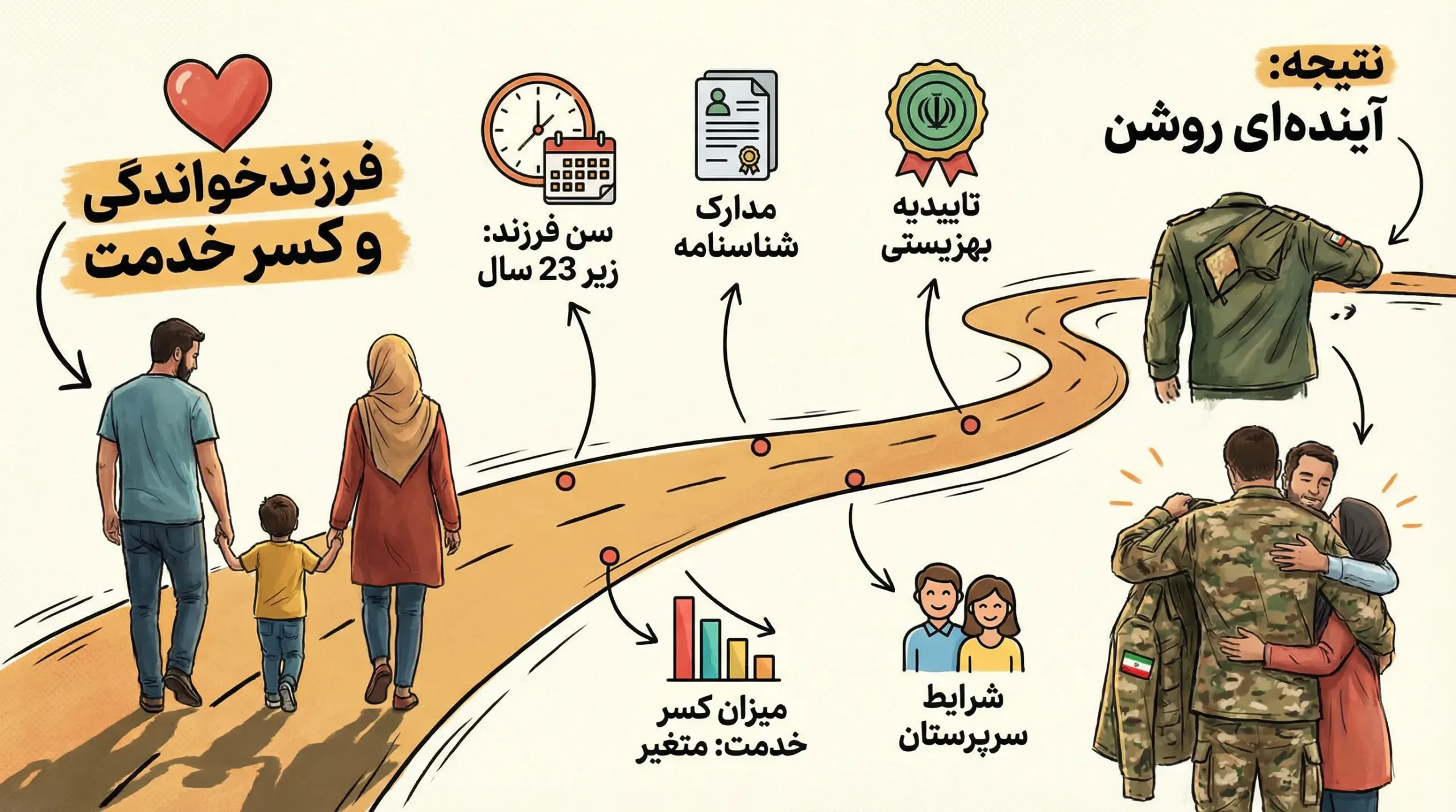 معافیت فرزندخوانده ایثارگران ۱۴۰۵ معافیت فرزندخوانده ایثارگران ۱۴۰۵