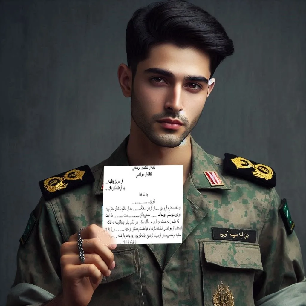 مرخصی در دوره آموزشی سربازی نیروی انتظامی مرخصی در دوره آموزشی سربازی نیروی انتظامی ۱۴۰۳