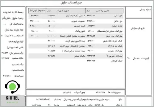 فیش حقوقی فرهنگیان فیش حقوقی فرهنگیان