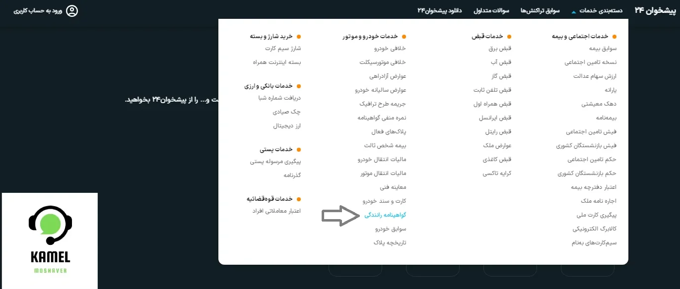 پیگیری گواهینامه پیگیری گواهینامه