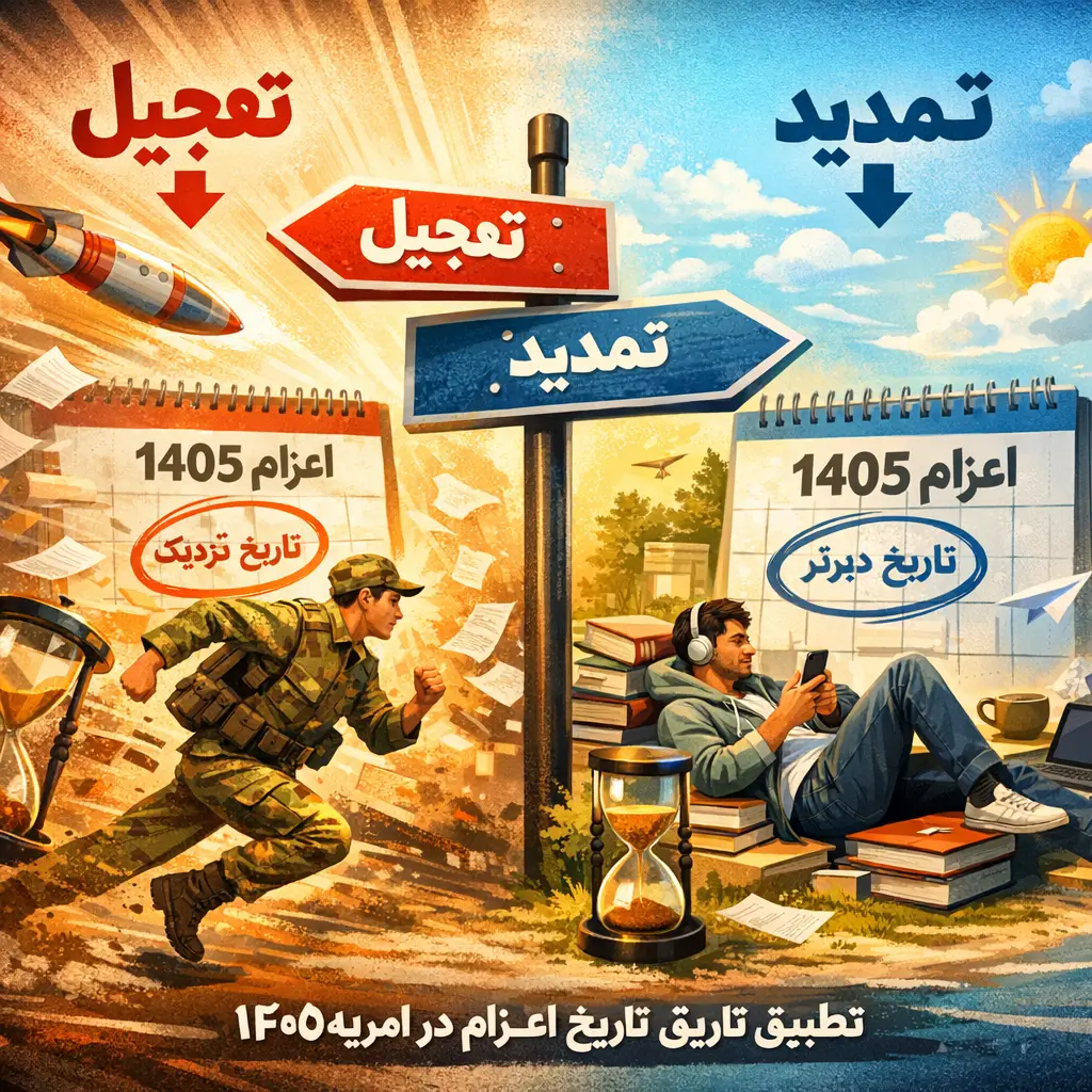 بهترین زمان ارسال دفترچه برای گرفتن امریه ۱۴۰۵ (تطبیق تاریخ اعزام) بهترین زمان ارسال دفترچه برای گرفتن امریه ۱۴۰۵ (تطبیق تاریخ اعزام)