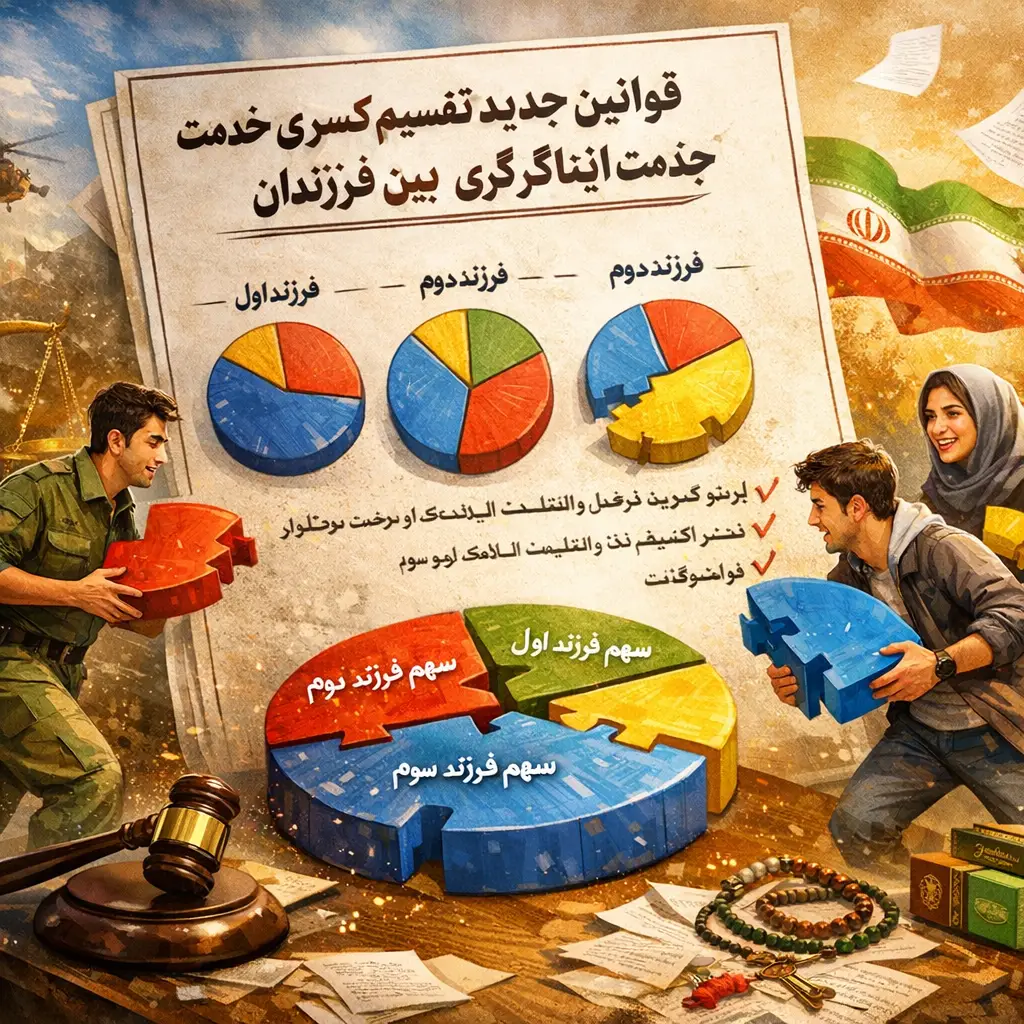 کسری خدمت ایثارگری فرزند دوم کسری خدمت ایثارگری فرزند دوم