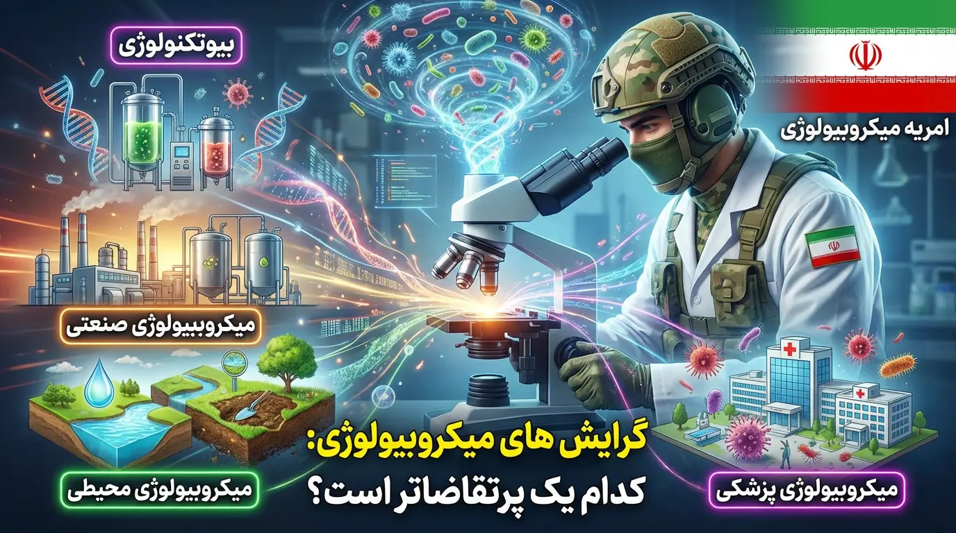 امریه رشته میکروبیولوژی امریه رشته میکروبیولوژی