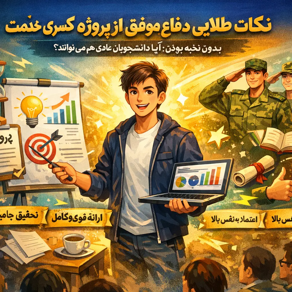 کسری خدمت پروژه بدون نخبه بودن؛ آیا دانشجویان عادی هم میتوانند؟ کسری خدمت پروژه بدون نخبه بودن؛ آیا دانشجویان عادی هم میتوانند؟