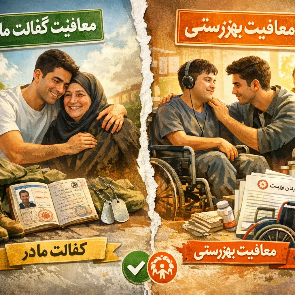 معافیت بهزیستی ۱۴۰۵؛ شرایط معافیت یک فرزند از خانواده دارای معلول معافیت بهزیستی ۱۴۰۵؛ شرایط معافیت یک فرزند از خانواده دارای معلول