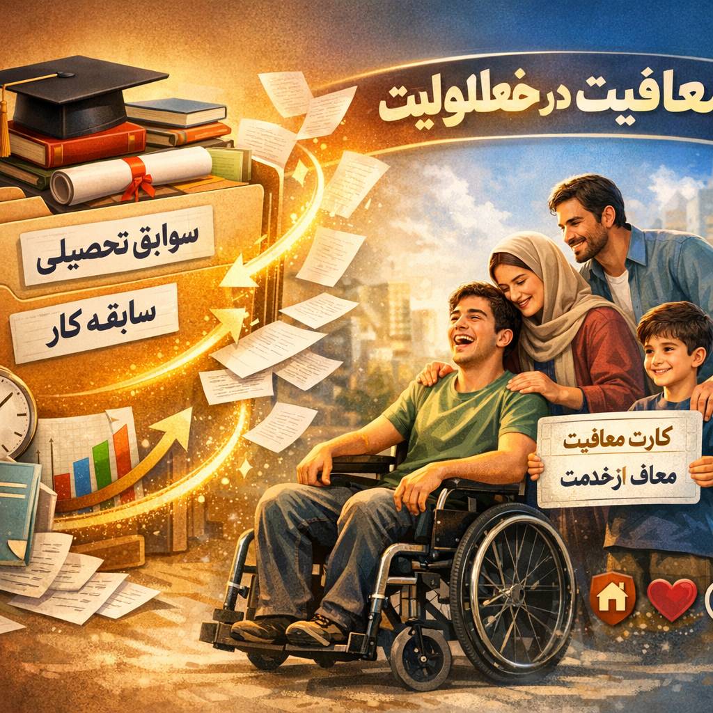 معافیت سربازی برای خانوادههای دارای فرزند معلول شدید و خیلی شدید معافیت سربازی برای خانوادههای دارای فرزند معلول شدید و خیلی شدید