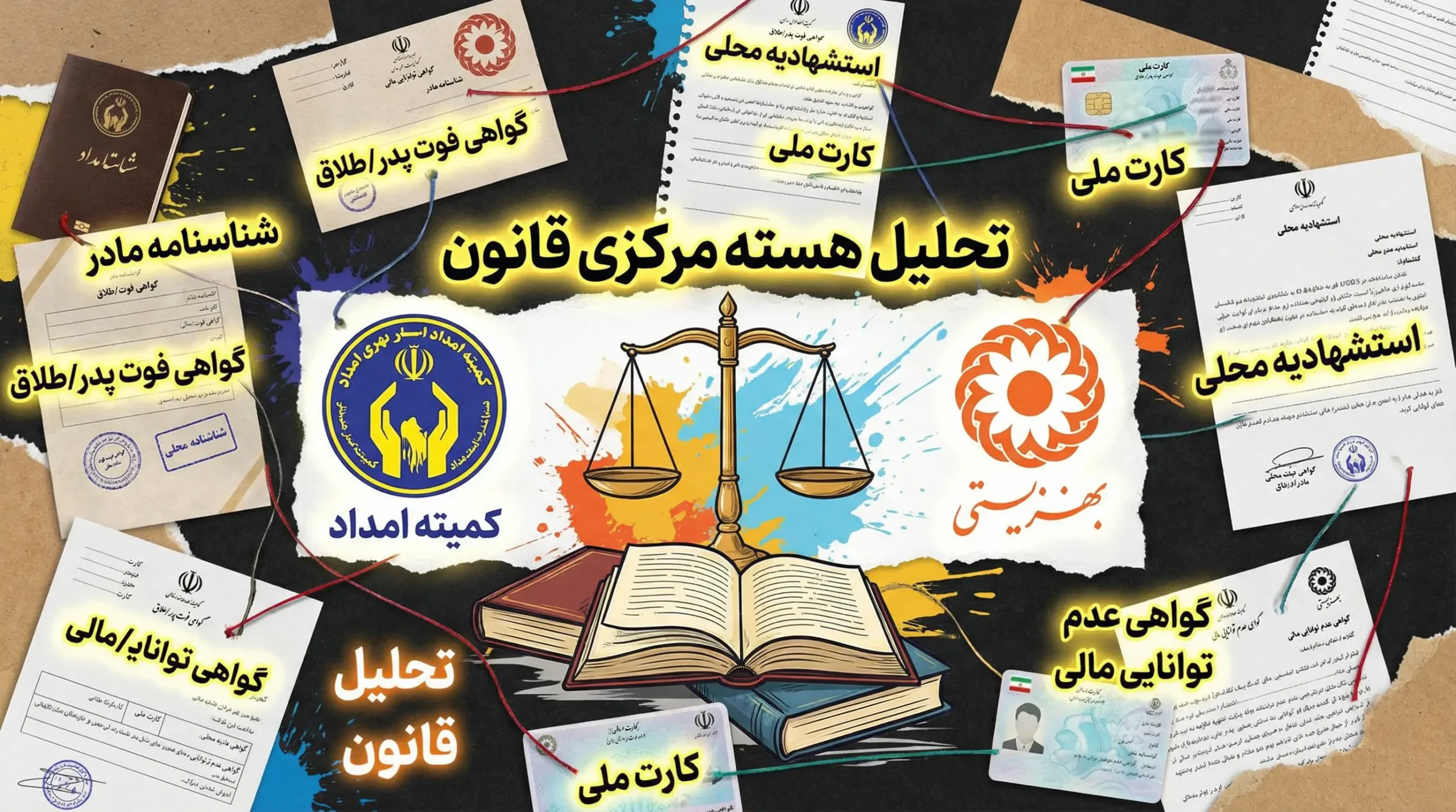 مدارک لازم برای اثبات کفالت مادر در کمیته امداد و بهزیستی مدارک لازم برای اثبات کفالت مادر در کمیته امداد و بهزیستی