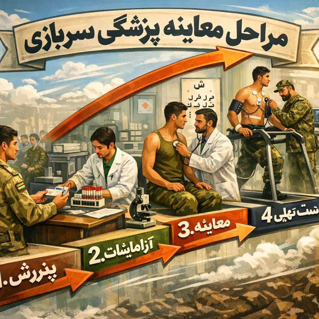 چکلیست معاینه اولیه نظام وظیفه؛ بیماریهایی که نمیدانید باعث معافی میشوند! چک لیست معاینه اولیه نظام وظیفه