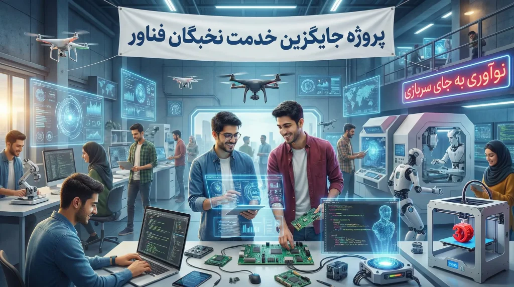 پروژه جایگزین خدمت نخبگان فناور