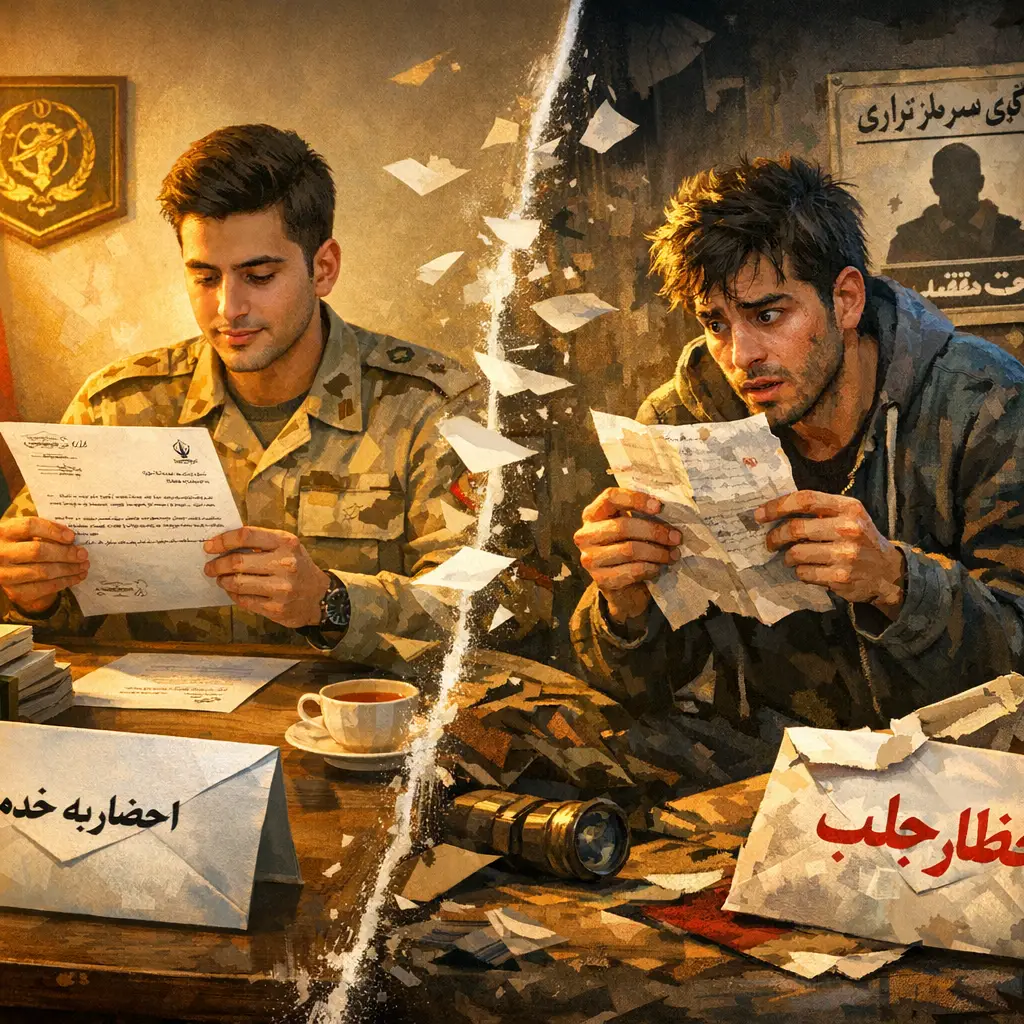 مراحل توجیه غیبت سربازی مراحل توجیه غیبت سربازی